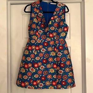 Floral Alice and Olivia mini dress size 8